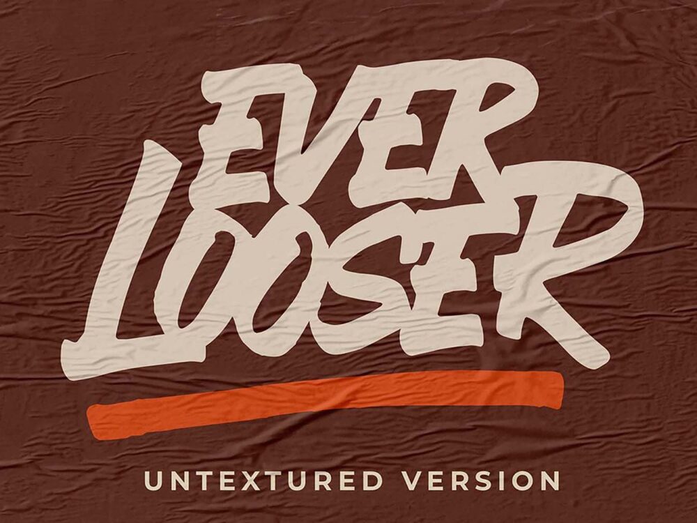 Ever Looser Wild Brush Font