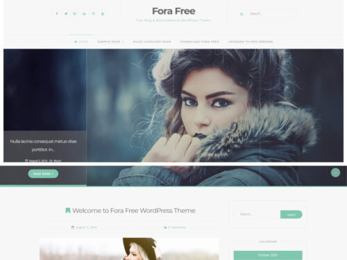Fora WordPress Theme