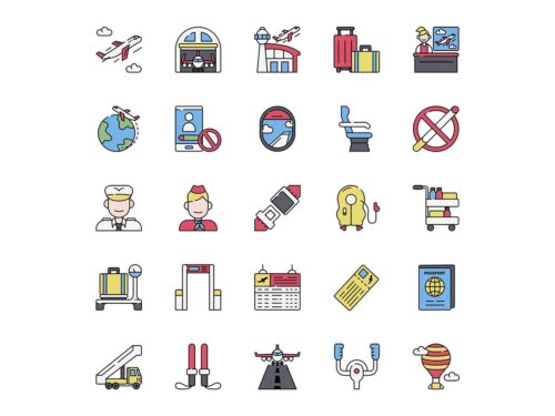 Free Aviation Vector Icons