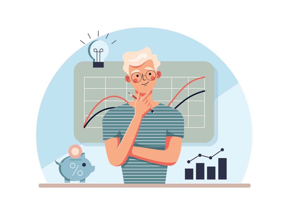 Free Business Analytics Vector Illustration