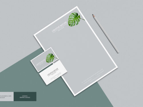 Free Business Cards PSD Mockup