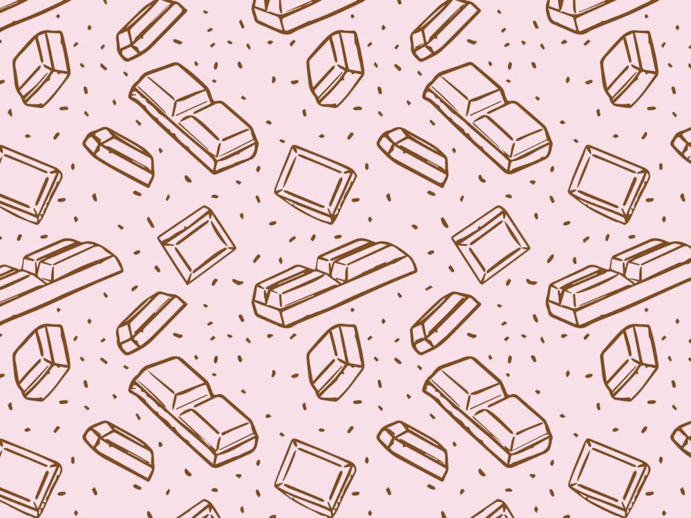 Chocolate Pattern Illustration