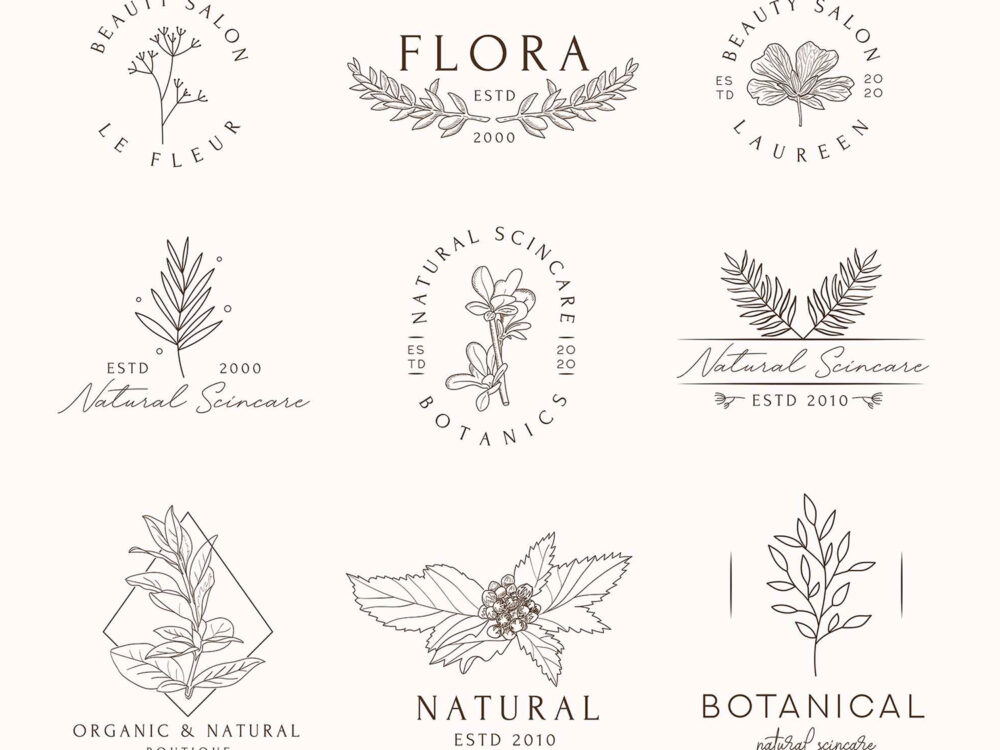 Free Floral Logo Templates
