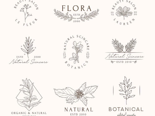 Free Floral Logo Templates