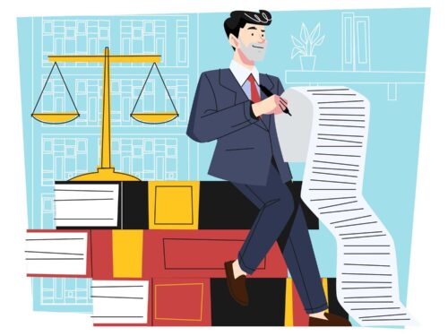Free Lawyer Vector Illustration