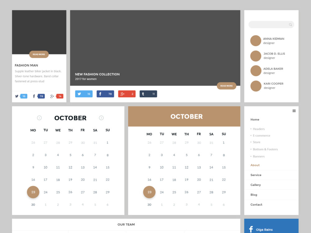 Free Rise eCommerce UI Kit