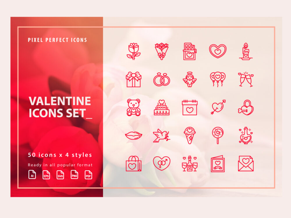 Free Valentine Icon Set