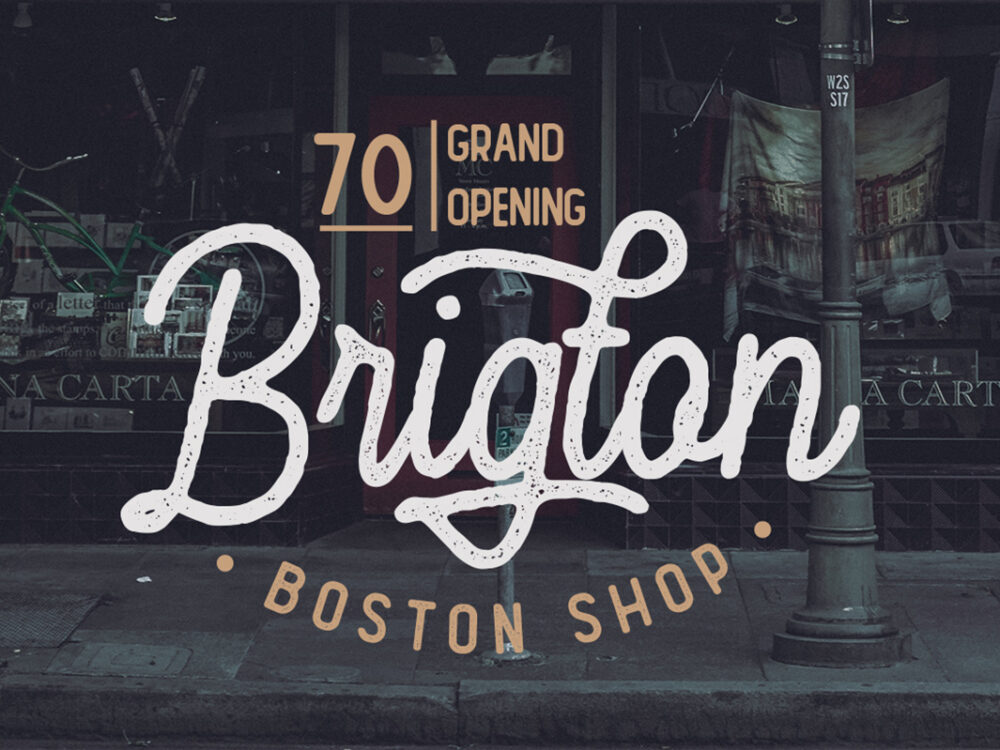 Hesland Vintage Script Font