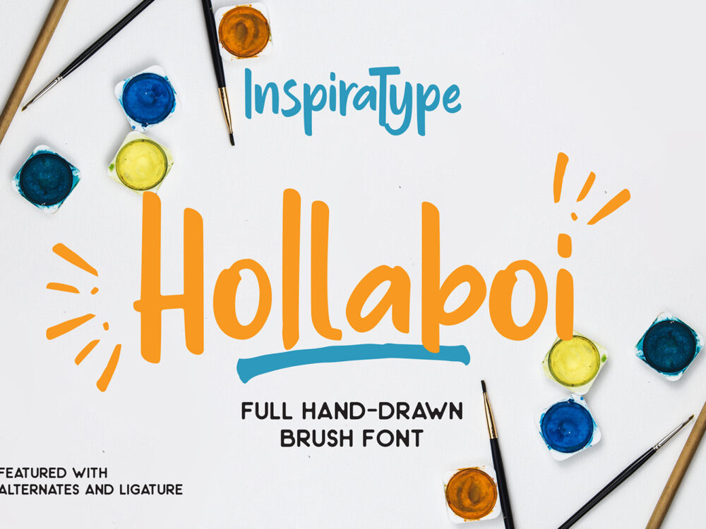 Hollaboy Display Font Demo