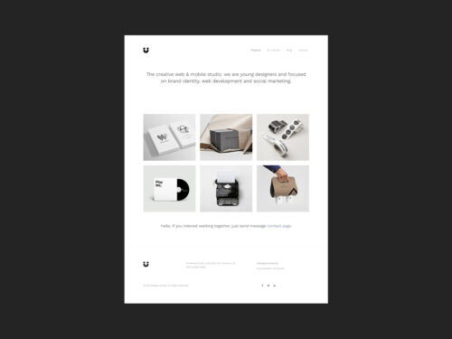 Magnet Portfolio Template