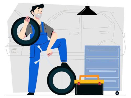 Mechanic Vector Illustration