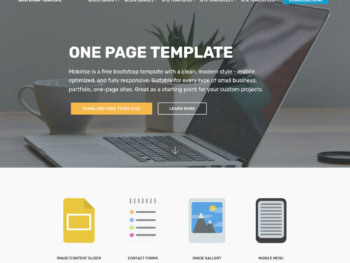Mobirise Bootstrap Template