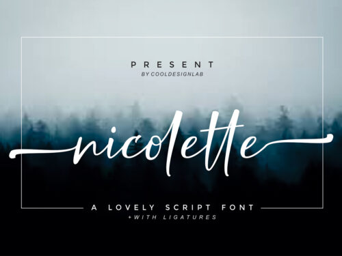Nicolette Script Free Font