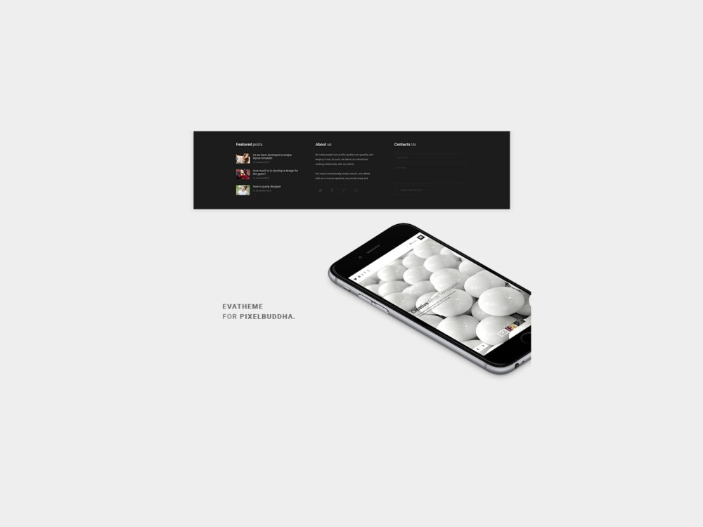 White: One-Page HTML Theme