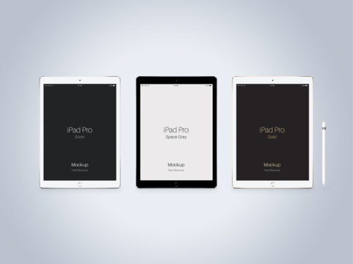 PSD iPad Vector Mockup