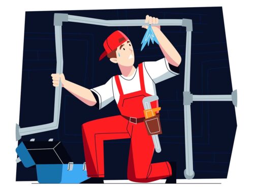 Plumber Vector Illustration