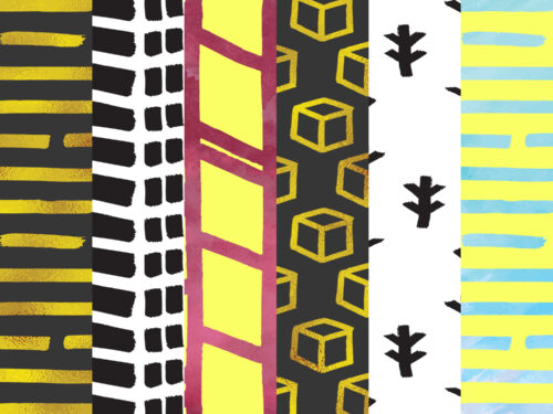 Rosalie Watercolor Patterns