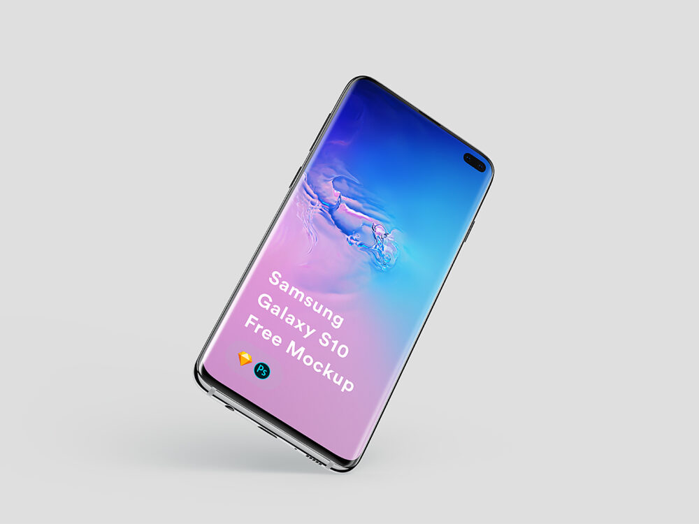Samsung Galaxy S10 Plus Free Mockup
