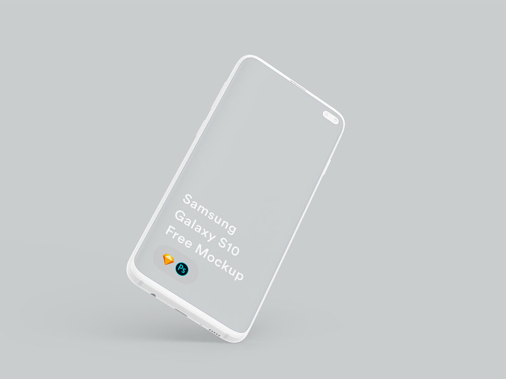 Samsung Galaxy S10 Plus Free Mockup