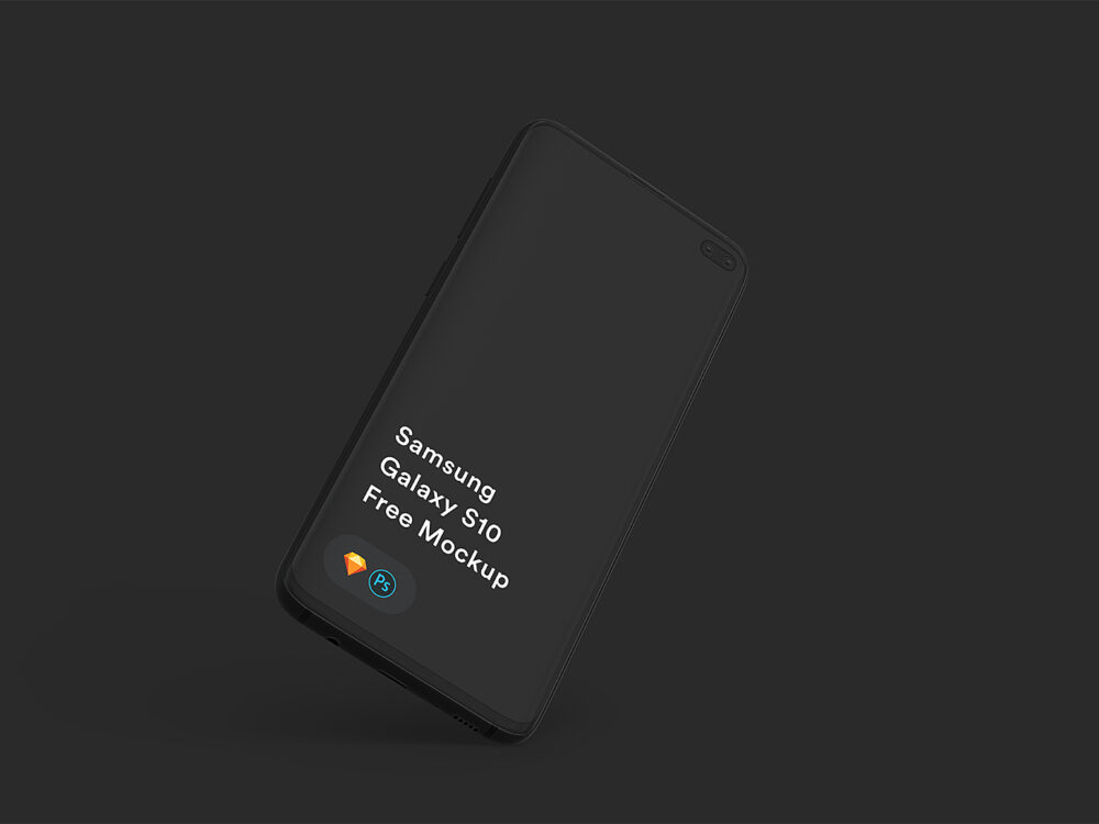 Samsung Galaxy S10 Plus Free Mockup