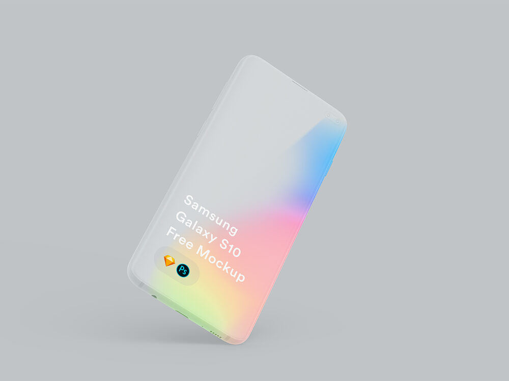 Samsung Galaxy S10 Plus Free Mockup