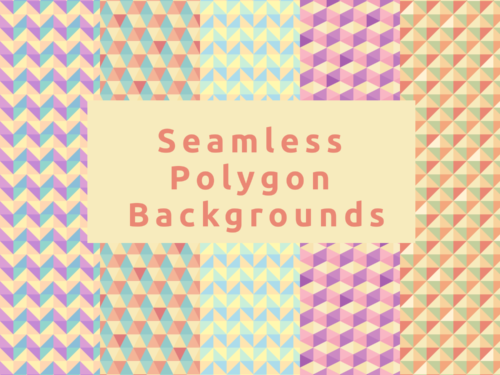 Seamless Polygon Backgrounds