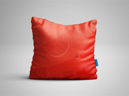 Square Pillow Mockup