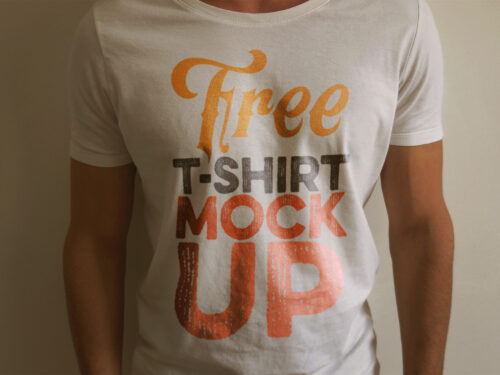 T-Shirt (front view) Mockup