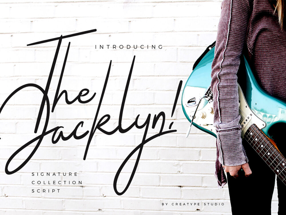 The Jacklyn Signature Free Font