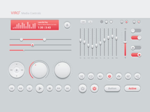 Viro Media Controls UI