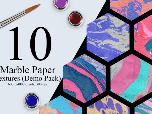 10 Free Marble Ink Paper Textures