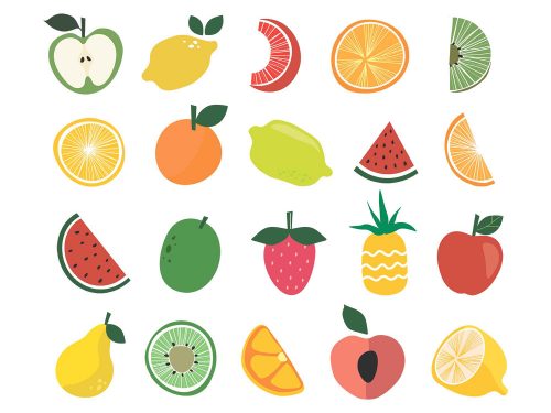 20 Free Fruits Icons