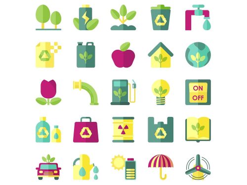 25 Free Ecology Vector Icons