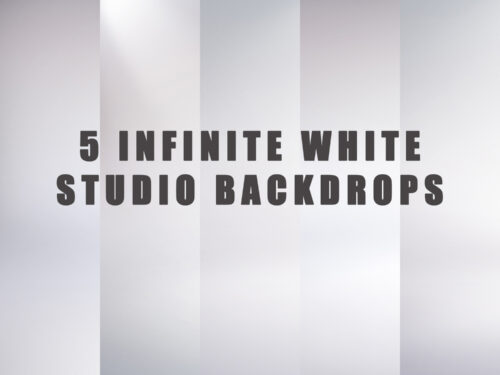5 Infinite White Studio Backdrops