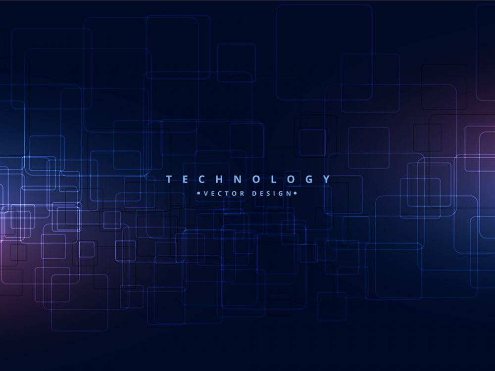 Abstract Technology Background
