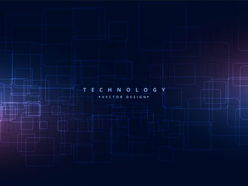 Abstract Technology Background