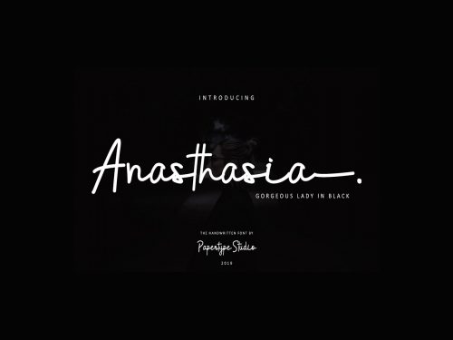 Anasthasia Handlettering Script Font