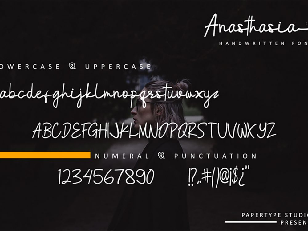 Anasthasia Handlettering Script Font