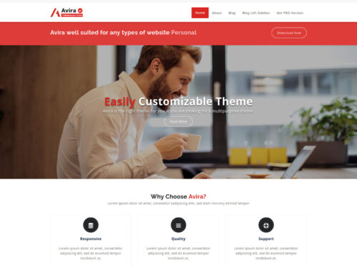 Avira WordPress Theme