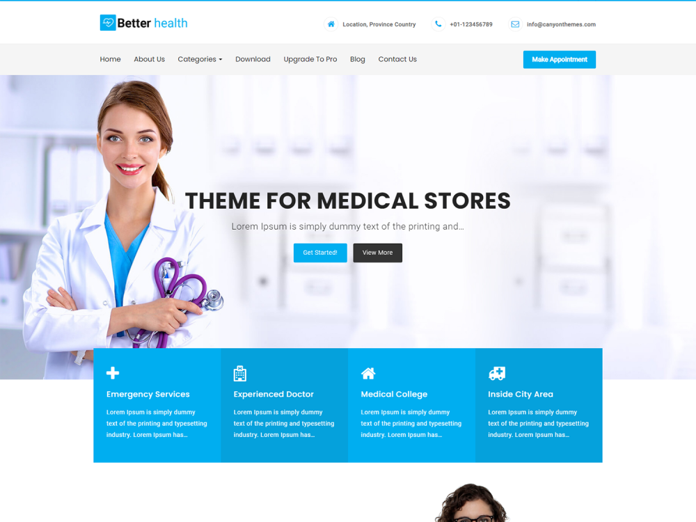 Better Health WordPress Theme