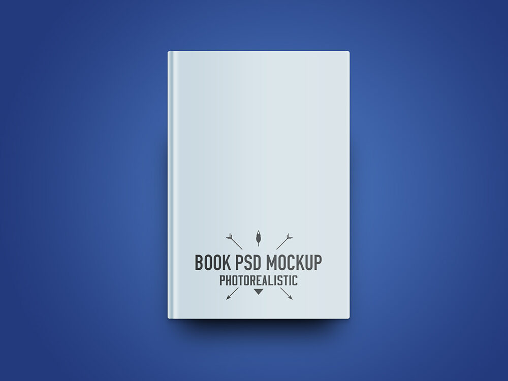 Book Free PSD Mockup