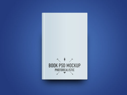 Book Free PSD Mockup