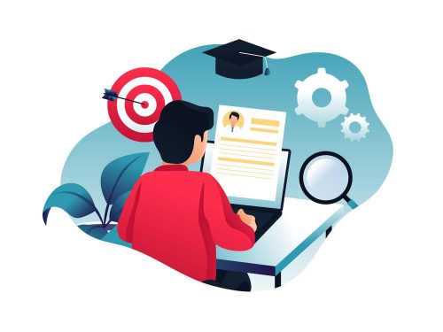 CV Writing Illustration