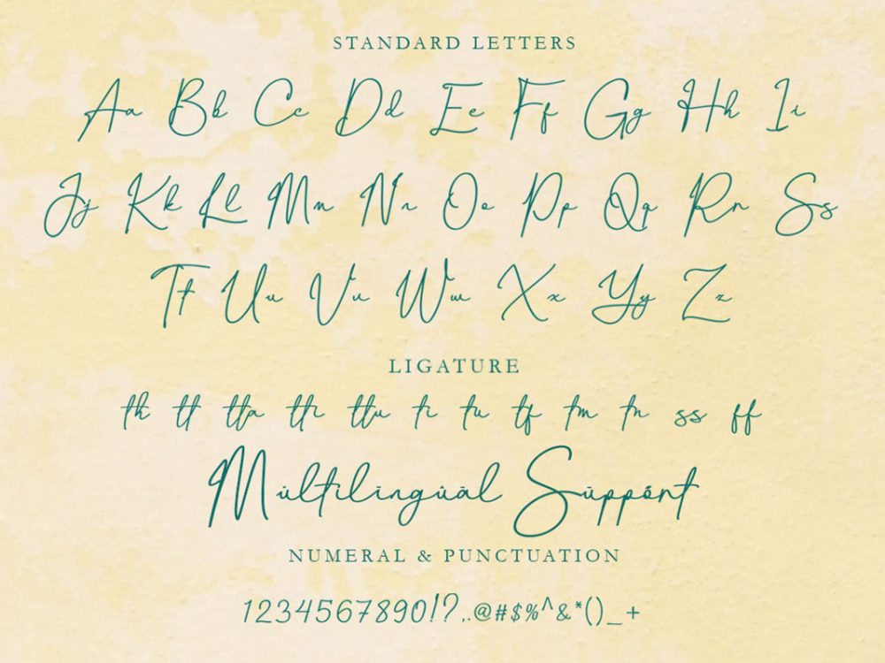 Canthika Stylish Signature Font