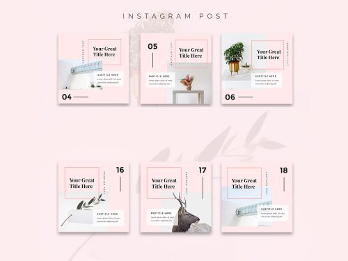 Florence - Free Instagram Post Template