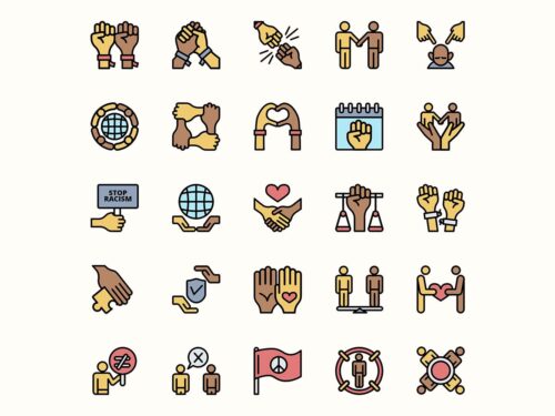 Free 25 Racist Vector Icons