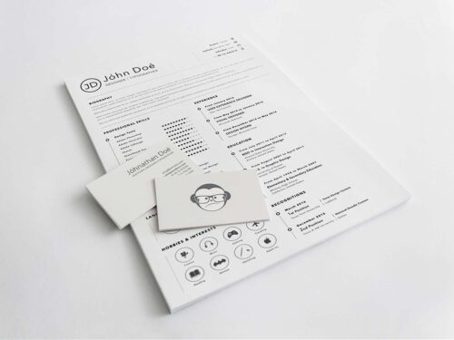 Free A4 Resume Template