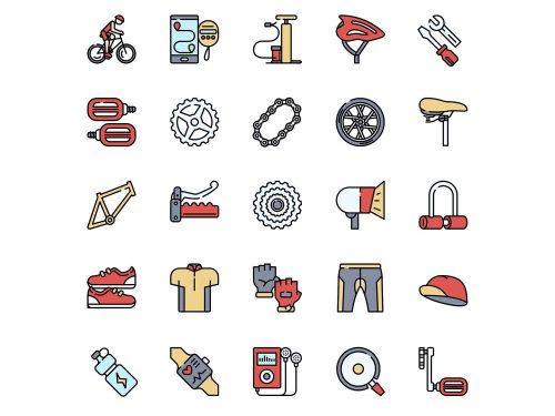 Free Bicycle Vector Icons