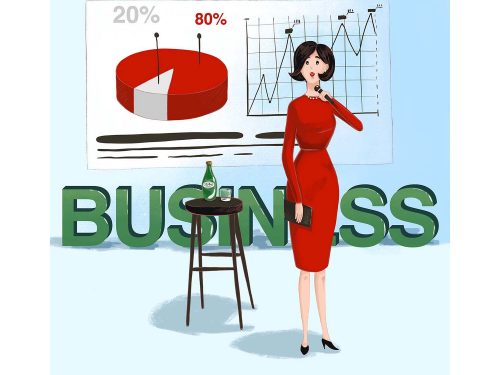 Free Business Conference Illustration