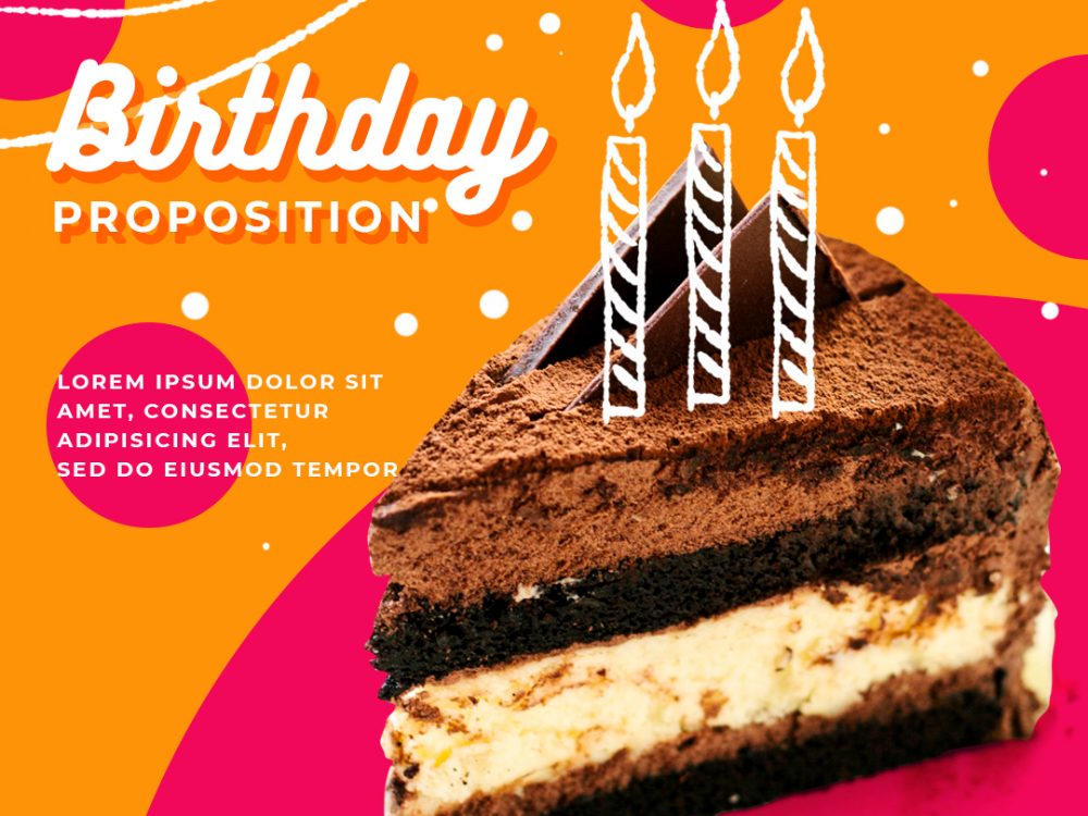 Free Cake Banners Template